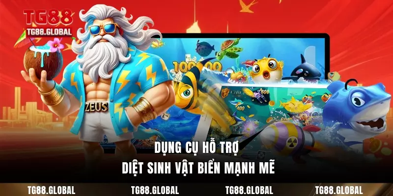 Dụng cụ hỗ trợ diệt sinh vật biển mạnh mẽ