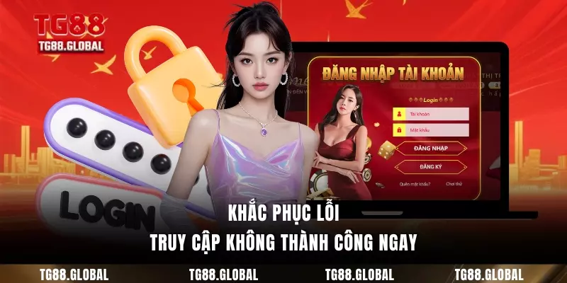 Khắc phục lỗi truy cập không thành công ngay