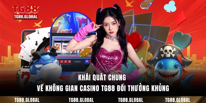 Khái quát chung về không gian casino TG88 đổi thưởng khủng