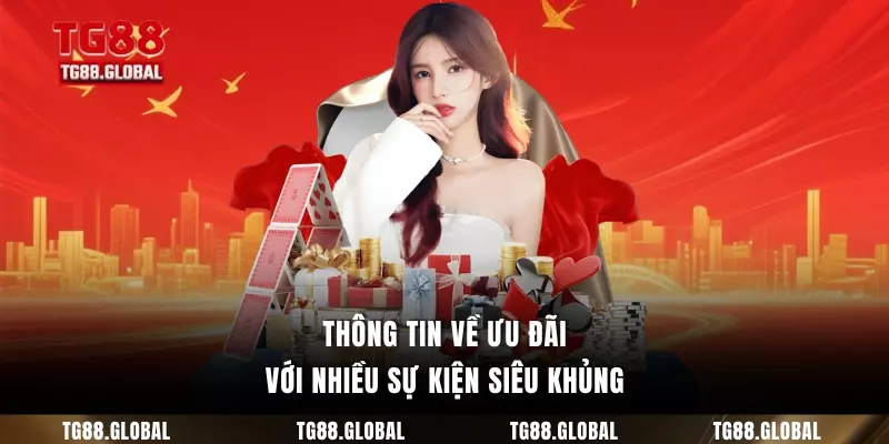 Thông tin về ưu đãi với nhiều sự kiện siêu khủng